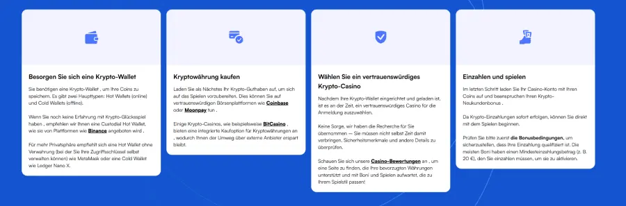 Crypto casino deutschland